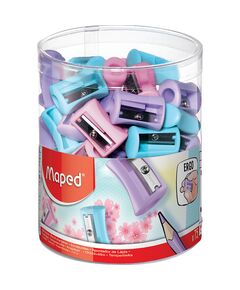 Чинка без контейнера VIVO, пастель, 1 отвір, асорті  1 (Im-off), фото  | SNABZHENIE.com.ua