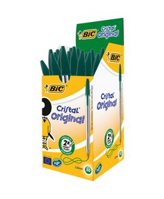 Ручка кулькова "Cristal", зелена  0.32 (bc8373629), фото  | SNABZHENIE.com.ua