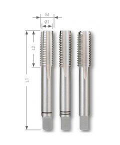 Мітчик ручний M Din 352 HSS-ліва різьба,  M8 x 1.25 (230 080 Li), фото  | SNABZHENIE.com.ua