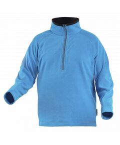 Блуза флісова на блискавці EDER, блакитна  2XL (HT5K375-2XL), фото  | SNABZHENIE.com.ua