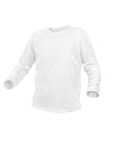 Футболка бавовняна з довгим рукавом ILM, біла  3XL (HT5K421-3XL), фото  | SNABZHENIE.com.ua