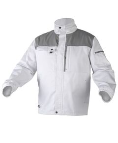 Робоча куртка SALM, біла  2XL (HT5K361-2XL), фото  | SNABZHENIE.com.ua