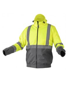 Куртка сигнальна літня з капюшоном NIMS, жовта  3XL (HT5K246-3XL), фото  | SNABZHENIE.com.ua