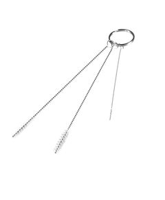 Набір щіток в кількості 3-х штук, діаметром 2, 5, 6 мм  Поліестер;Нержавіюча сталь (AISI 304) (5362), фото  | SNABZHENIE.com.ua