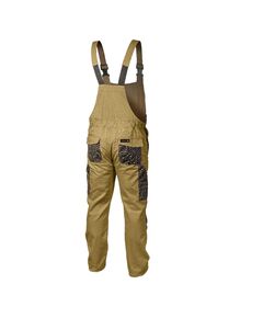 Напівкомбінезон робочий EDGAR бежевий  2XL (HT5K272-2XL), фото  | SNABZHENIE.com.ua
