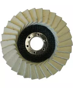 Круг лепестковый фетровый NORTON для полировки 115 х 22,2 мм (70V901), фото  | SNABZHENIE.com.ua