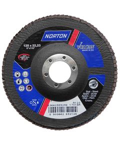 Шліфувальний круг NORTON VULCAN 125x22 мм Р120 електрокорунд 70V855, фото  | SNABZHENIE.com.ua