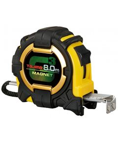 Рулетка TAJIMA G3 LOCK 27, 8м 27мм, ударопрочна стрічка G3M780MW, фото  | SNABZHENIE.com.ua