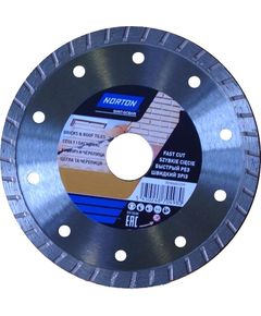 Диск алмазный NORTON-DIY BRICKS - TILES турбо : Ø= 125/ 22.23 мм, фото  | SNABZHENIE.com.ua