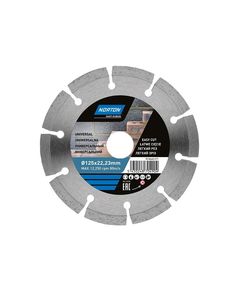 Алмазный диск NORTON-DIY UNIVERSAL сегментный: Ø= 180/25.4/ 22.23 мм, фото  | SNABZHENIE.com.ua