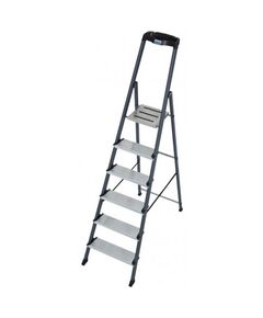 Стрем'янка алюмінієва анодоннова з органайзером, 6 сходинок  2.05 (126443), фото  | SNABZHENIE.com.ua