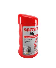 Loctite 55 герметизуюча нитка для трубного різьблення до 4"  160 (Loctite 55), фото  | SNABZHENIE.com.ua