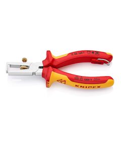 Инструмент для удаления изоляции KNIPEX VDE 11 06 160 T BK, 160 мм, фото  | SNABZHENIE.com.ua