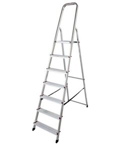 Стрем'янка алюмінієва, 7 сходинок  2.1 (000743), фото  | SNABZHENIE.com.ua