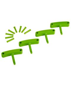 Гачок 4 шт. до настінних кріплень арт. 1017 і 1018, 140 мм  80 (1016), фото  | SNABZHENIE.com.ua