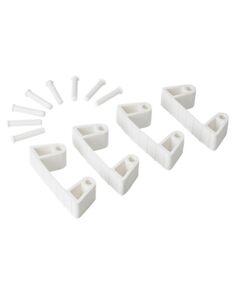 Гумовий затискач 4 шт. до настінних кріплень арт. 1017 і 1018, 120 мм  80 (1019), фото  | SNABZHENIE.com.ua