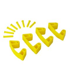 Гумовий затискач 4 шт. до настінних кріплень арт. 1017 і 1018, 120 мм  80 (1019), фото  | SNABZHENIE.com.ua