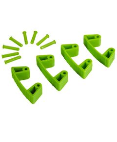 Гумовий затискач 4 шт. до настінних кріплень арт. 1017 і 1018, 120 мм  80 (1019), фото  | SNABZHENIE.com.ua