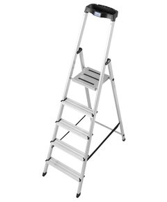 Стрем'янка алюмінієва з органайзером, 5 сходинок  1.8 (126337), фото  | SNABZHENIE.com.ua