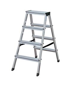 Стрем'янка двостороння алюмінієва 2x3 сходинок  0.65 (120397), фото  | SNABZHENIE.com.ua