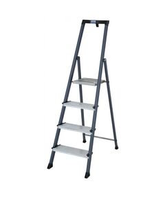 Стрем'янка алюмінієва, анодована з органайзером, 4 сходинки  2.85 (126429), фото  | SNABZHENIE.com.ua