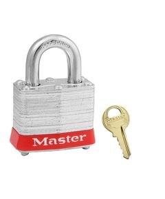 Замок сталевий пластинчастий серії 3   (Master Lock), фото  | SNABZHENIE.com.ua