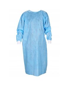 Халат одноразовий хірургічний на зав'язках з манжетами, спанбонд  Універсальний, фото  | SNABZHENIE.com.ua