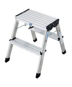 Стрем'янка двостороння алюмінієва, 2x2 сходинки  0.45 (130020), фото  | SNABZHENIE.com.ua