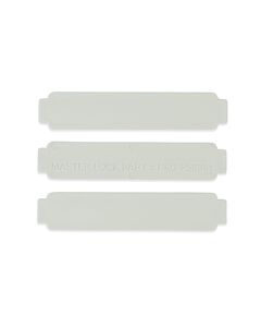 Таблички, що перезаписуються для групового боксу S3650   (Master Lock), фото  | SNABZHENIE.com.ua