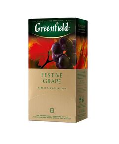 Чай "Greenfield" Festive Grape 2грх25штх10п., пакет  25, фото  | SNABZHENIE.com.ua