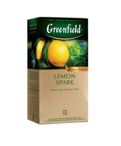 Чай "Greenfield" Lemon Spark 1,5гр.х25шт.х10п., пакет  25 (20201878), фото  | SNABZHENIE.com.ua