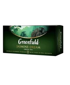 Чай "Greenfield" Jasmine Dream 2гр.х25шт.х15п., пакет  25, фото  | SNABZHENIE.com.ua