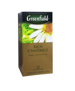 Чай "Greenfield" Rich Camomile 1,5гр.х25шт.х10п., пакет  25, фото  | SNABZHENIE.com.ua