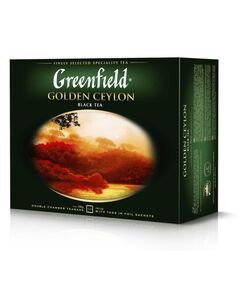 Чай "Greenfield" Golden Ceylon 2гр.х50шт.х12п., пакет  50, фото  | SNABZHENIE.com.ua