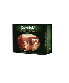 Чай "Greenfield" English Edition 2гр.х50шт.х12п., пакет  50, фото  | SNABZHENIE.com.ua