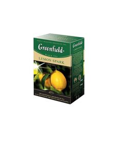 Чай "Greenfield" Lemon Spark 100гр.х14п., лист  Greenfield, фото  | SNABZHENIE.com.ua