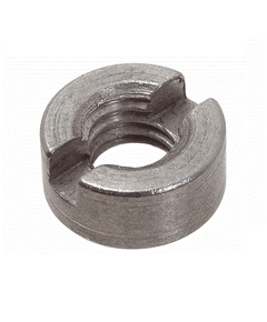 Гайка кругла шліцева DIN546, фото  | SNABZHENIE.com.ua