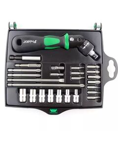 Реверсивна викрутка-тріскачка Pro'sKit SD-2314M з набором насадок   (SD-2314M), фото  | SNABZHENIE.com.ua