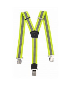 Підтяжки світловідбиваючі SELKE, жовті  Універсальний (HT5K440), фото  | SNABZHENIE.com.ua