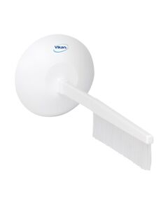 Щітка для чищення ножів із захистом для рук, 500 мм, середній ворс, білий колір  145 (4179), фото  | SNABZHENIE.com.ua