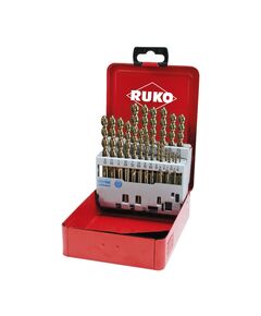 Набір спіральних свердел DIN 338 UTL 3000, HSSE-Co 5 дрібних розмірів в сталевому корпусі - 21 шт.  HSSE-Co 5 (229), фото  | SNABZHENIE.com.ua