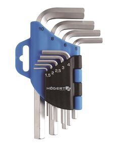 Набір шестигранних Г-подібних ключів  1.5 - 10 (HT1W802), фото  | SNABZHENIE.com.ua