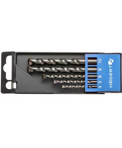 Набір свердл по бетону 5 шт.  4.5.6.8.10 (HT6D378), фото  | SNABZHENIE.com.ua