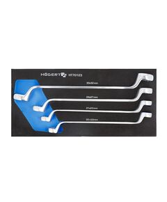 Набір ключів накидних колінчатих 4 шт., ложемент EVA  4 (HT7G123), фото  | SNABZHENIE.com.ua