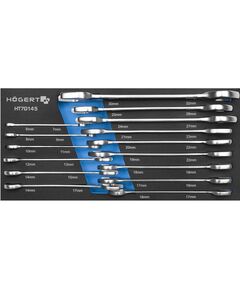 Набір ріжкових ключів EVA 15шт. HT1W501-HT1W517   (HT7G145), фото  | SNABZHENIE.com.ua