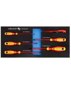 Набір ізольованих викруток 1000 В + тестер , 6 шт., EVA  6 (HT7G137), фото  | SNABZHENIE.com.ua
