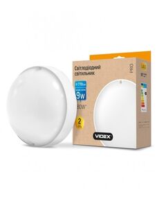 LED світильник (ЖКГ) круглий VIDEX 9W 5000K 220V білий  810 (VL-BHR-095PW), фото  | SNABZHENIE.com.ua