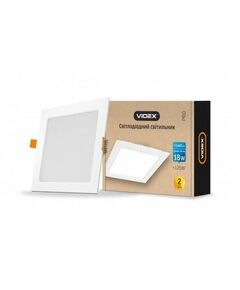 LED світильник квадрат VIDEX 18W 5000K  18 (VL-DLS-185), фото  | SNABZHENIE.com.ua