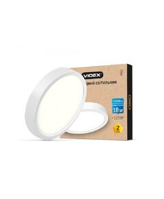 LED Світильник круглий накладної VIDEX 18W 5000K 220V  18 (VL-DLRS-185), фото  | SNABZHENIE.com.ua