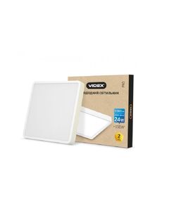 LED світильник накладної квадрат VIDEX 24W 5000K 220V  24 (VL-DLSS-245), фото  | SNABZHENIE.com.ua